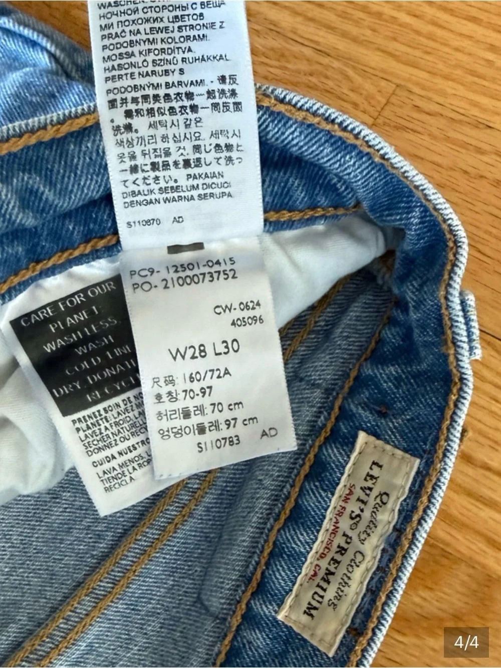 Levi's 501 Straight-Leg Jeans